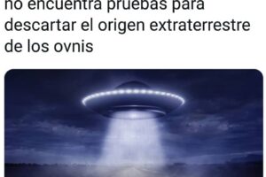 Todo indocumentado será considerado extraterrestre hasta que se demuestre lo contrario