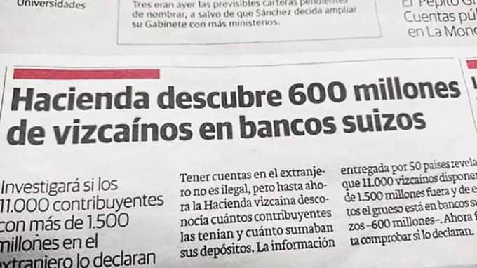 600 millones de vizcaínos