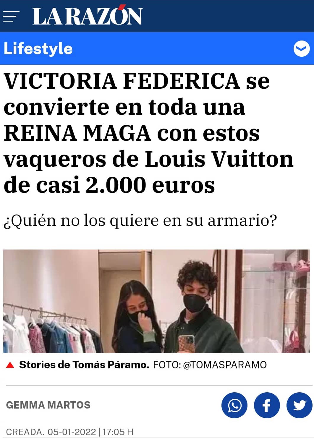 Victoria Federica de Todos los Santos de Marichalar y Pantalón