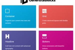 GenerateBlocks, υπάρχει ζωή πέρα από το Elementor