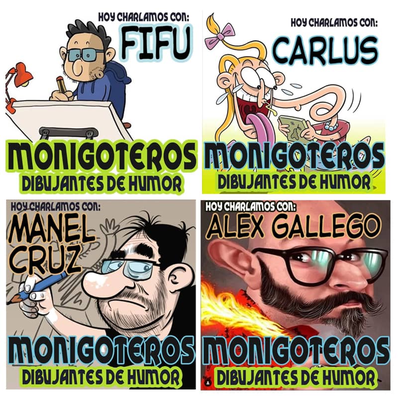 Monigoteros, dibujantes de humor 2