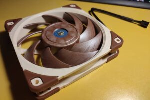 Zlepšenie prietoku vzduchu, ventilátor Noctua NF-A12x25 PWM