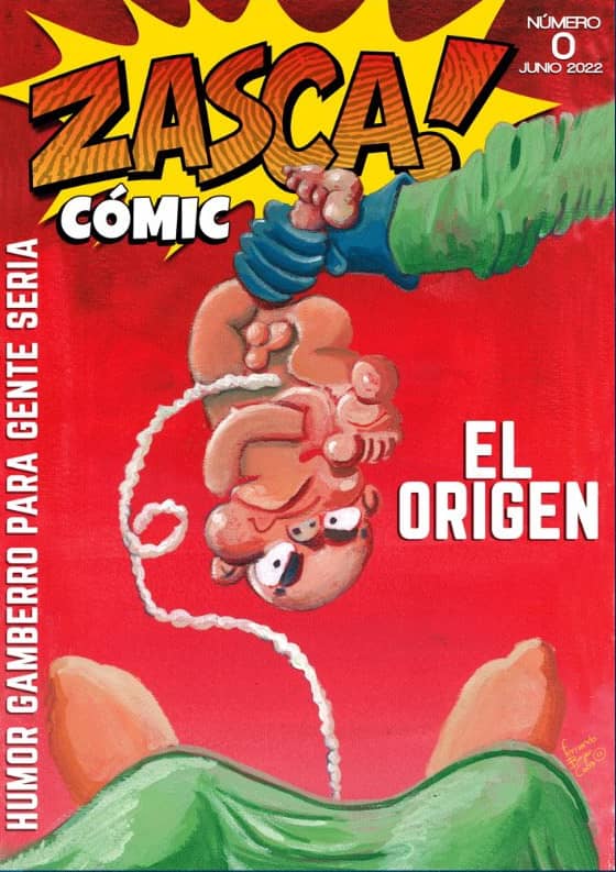 Zasca! Cómic, número cero Zasca! Cómic, número cero