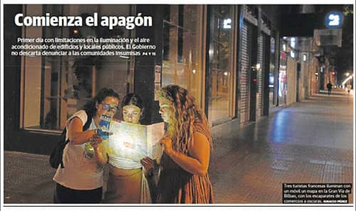 Tres turistas francesas mueren a causa del apagado de los escaparates Tres turistas francesas mueren a causa del apagado de los escaparates