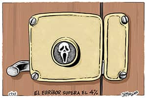 El euríbor supera el 4%