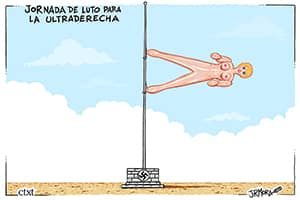 Jornada de luto para la ultraderecha