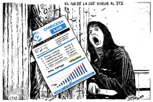 El IVA de la luz vuelve al 21%
