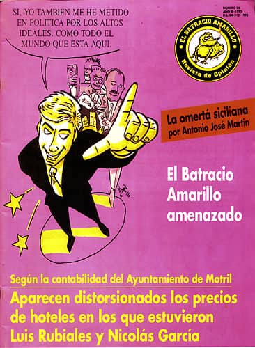 El Batracio Amarillo, historia de una persecución 1