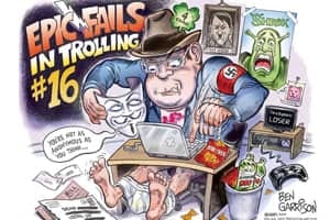 Ben Garrison: "luché contra los trols durante muchos años y he perdido"