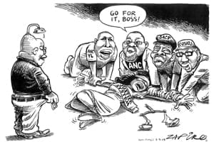 Jacob Zuma vs Zapiro
