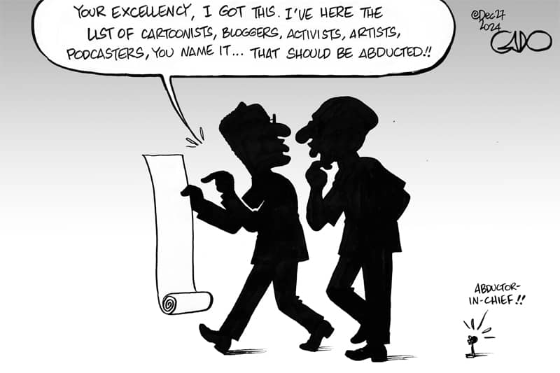 Nigérie, karikaturista 'Kibet Bull' je pohřešován 2