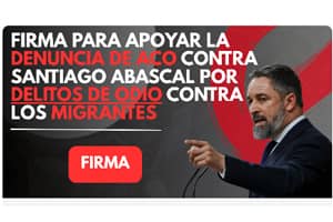 ACO denuncia ante la Fiscalía del Supremo a Santiago Abascal por incitación al odio ACO denuncia ante la Fiscalía del Supremo a Santiago Abascal por incitación al odio
