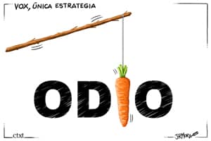 Vox, única estrategia