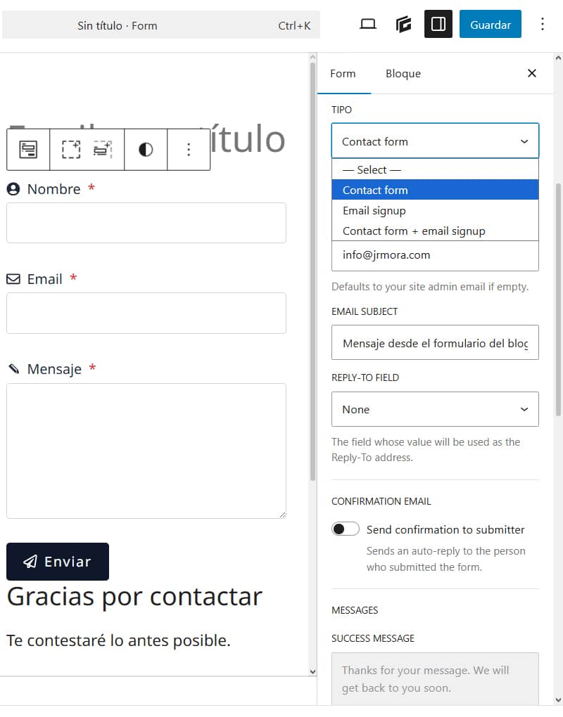GenerateBlocks 2.6でネイティブフォームが追加され、ブロックとグローバルスタイルのCSSが直接編集可能に 3