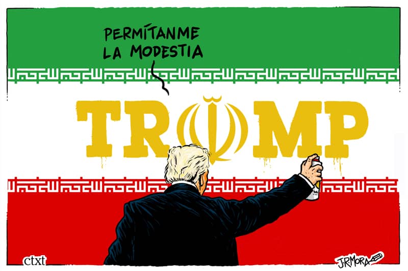 Trump oznamuje uzavření mírové dohody s Íránem Trump oznamuje uzavření mírové dohody s Íránem