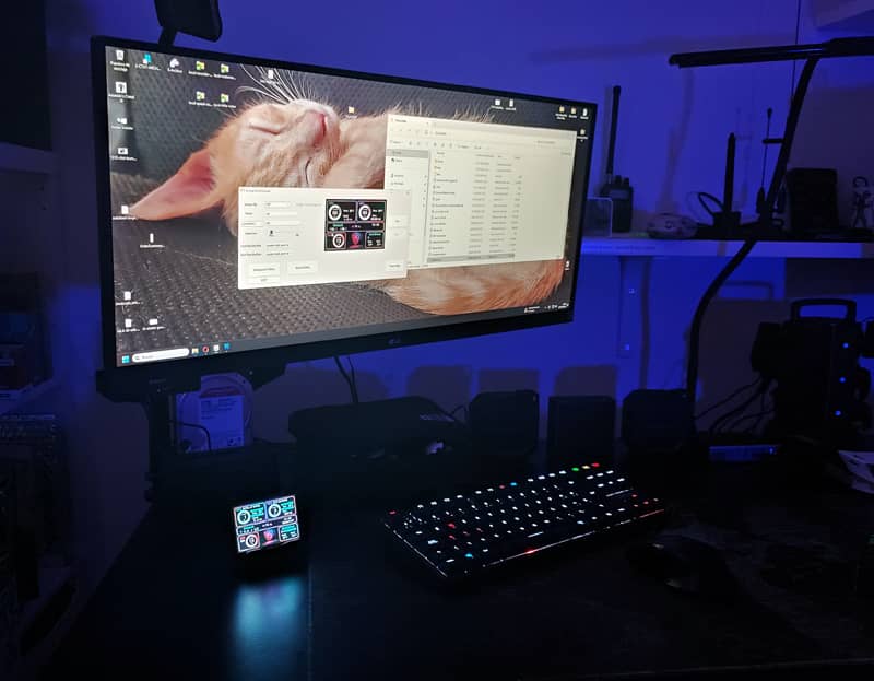 Turing、3.5インチのUSB接続IPSサブディスプレイ。テンプレートをゼロからデザインしよう 22