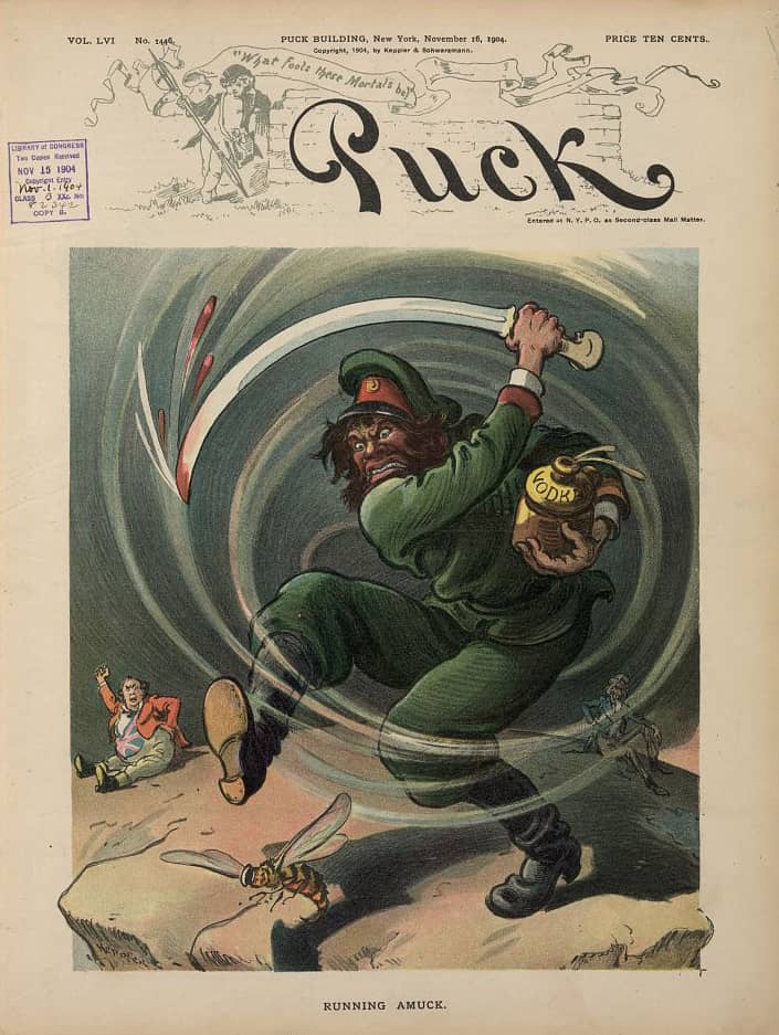 Rusko-japonská válka v karikaturách (1904–1905) 1